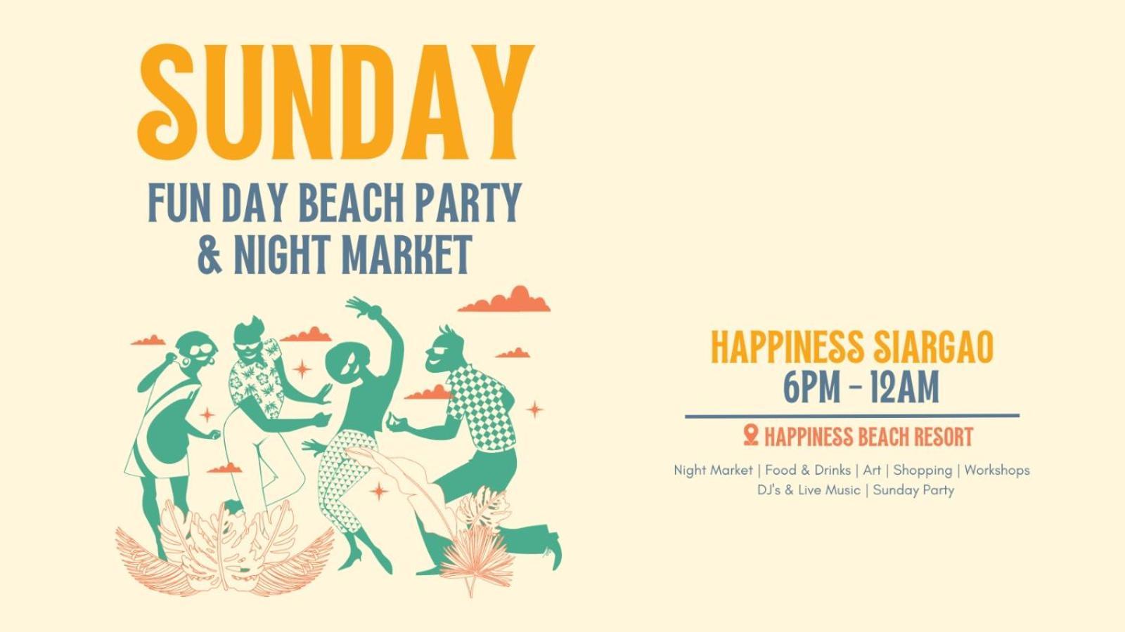 ג'נרל לונה Happiness Hostel Siargao מראה חיצוני תמונה